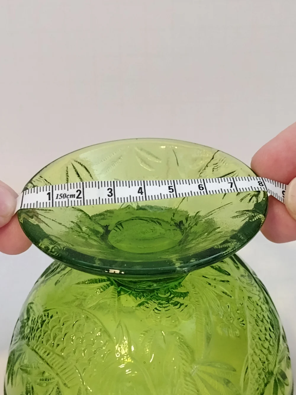 Indiana Glass Green Pressed Glass Compote